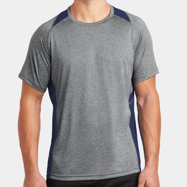 Heather Colorblock Contender Tee Thumbnail