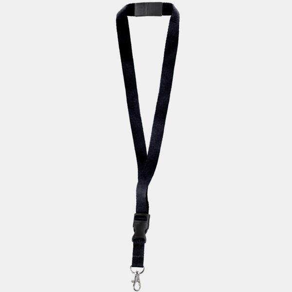 Premium Wide Breakaway Lanyard with Detachable Lobster Claw Clasp Thumbnail