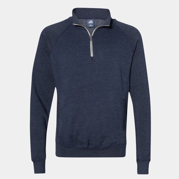 Womens Triblend Quarter-Zip Sweatshirt Thumbnail